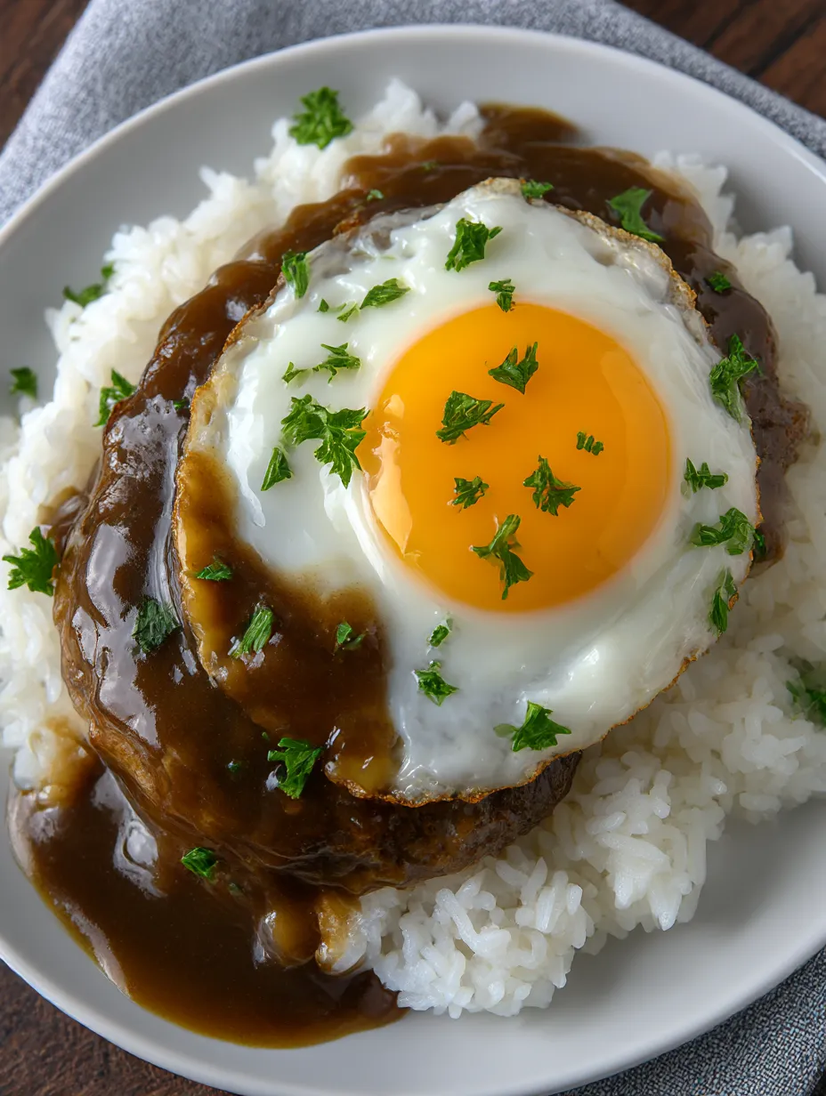 Ein Bild von Rice mit Ei und Ketchup.